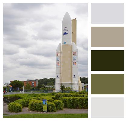 Ariane Rocket Toulouse Space City Image